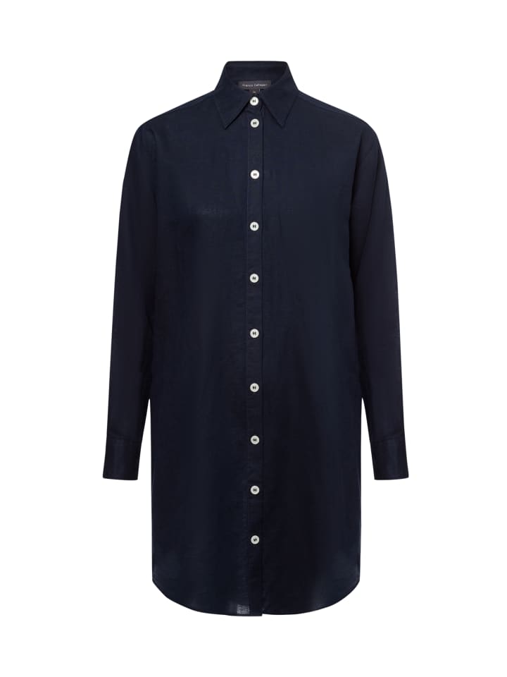 

Блузка Гудрун темно-синего цвета Franco Callegari