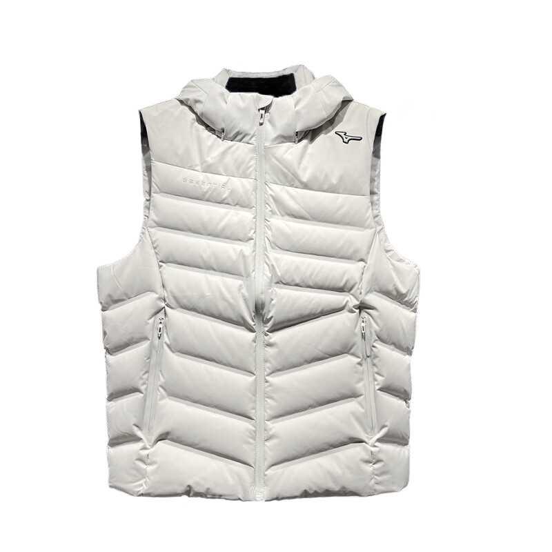 

Mizuno Необходимая пуховая куртка мужская, Khaki Brown White