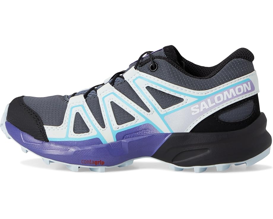 Кроссовки Salomon Kids Speedcross, цвет Turbulence/Ballad Blue/Liberty — фото 4
