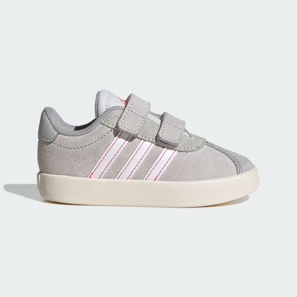 

Кроссовки Adidas VL Court 3.0 Shoes, цвет Dash Grey/Cloud White/Lime Burst
