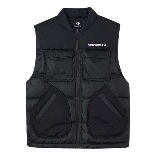 

Жилет down vest 'black' Converse, черный