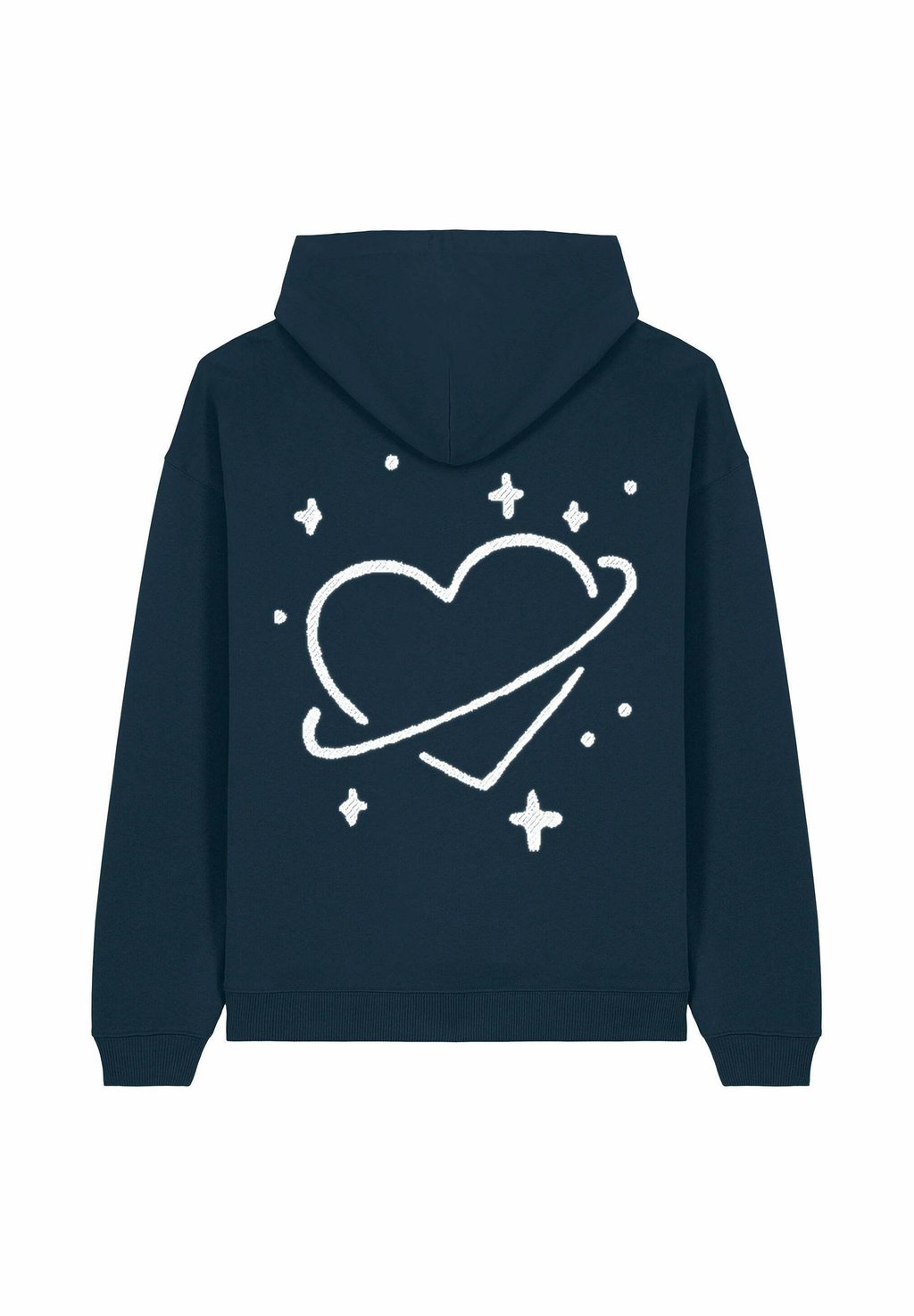 

Толстовка SATURN BACK PRINT UNISEX HEAVYWEIGHT - Hoodie Mira Paris, темно-синий