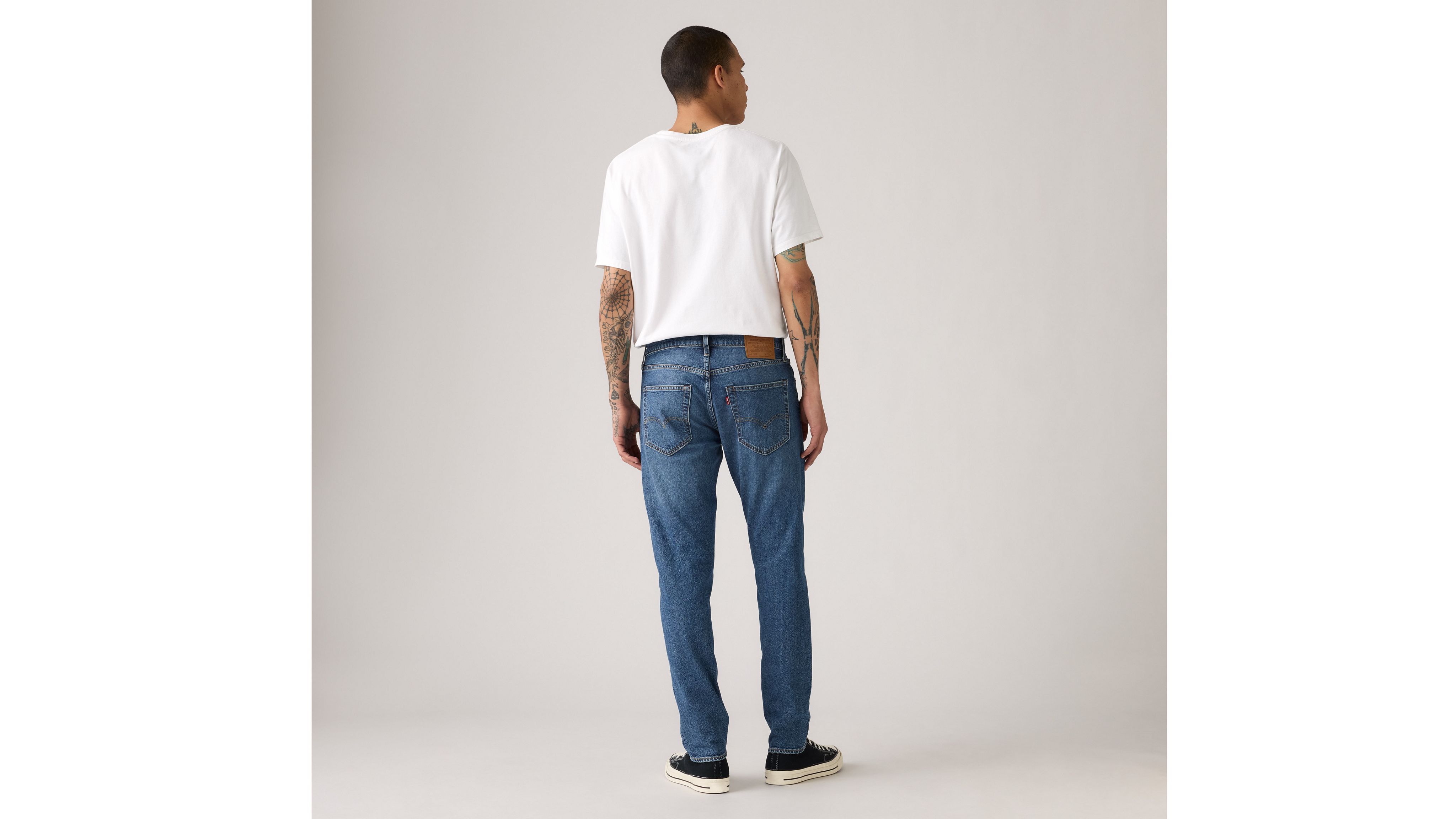 512 Узкие зауженные мужские джинсы Levi's, Rainy Afternoon Coated - Medium Wash — фото 3