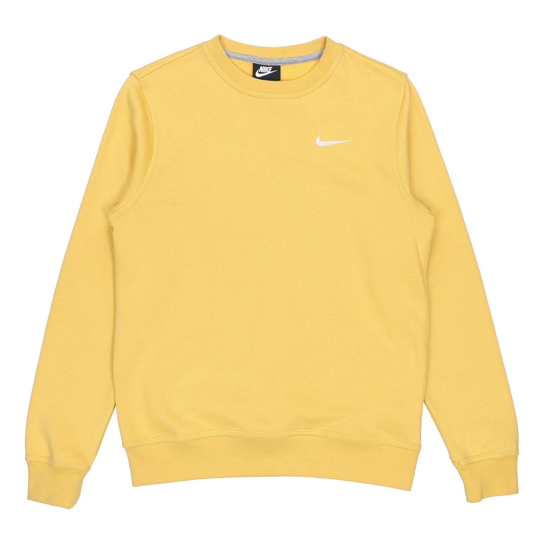 

Худи Men's Nike FW21 Solid Color Fleece Lined Stay Warm Pullover Yellow 916609-761
