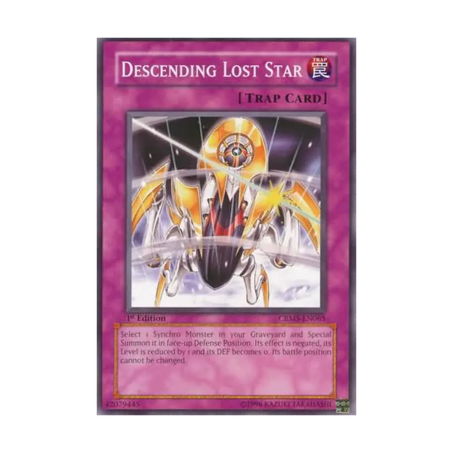 

CCG Нисходящая потерянная звезда (Обычный), Yu-Gi-Oh - Crimson Crisis - Singles