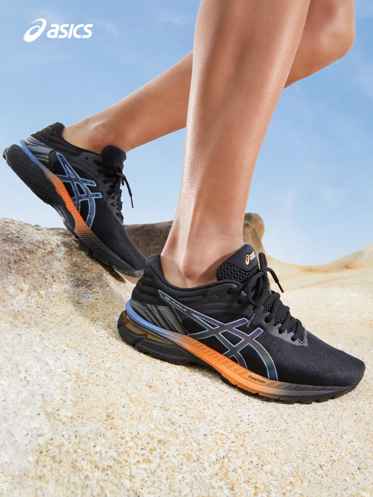 Кроссовки мужские Asics Gel-Pursue 7 с амортизацией, серый — фото 2