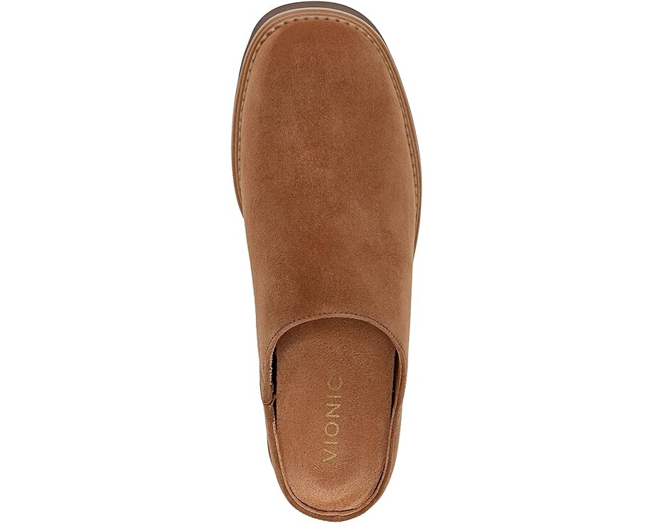 Шлепанцы VIONIC Fairfax, цвет Hazelnut Brown Waxed Suede — фото 2