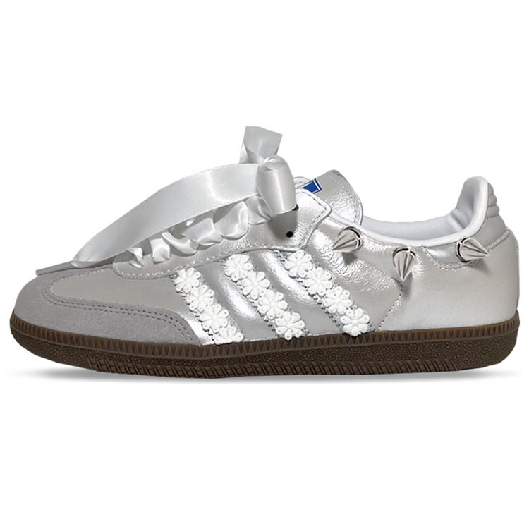 

Кроссовки adidas originals SAMBA OG Skateboarding Shoes Unisex Low-top Silver/Grey, серебряный, Серый, Кроссовки adidas originals SAMBA OG Skateboarding Shoes Unisex Low-top Silver/Grey, серебряный