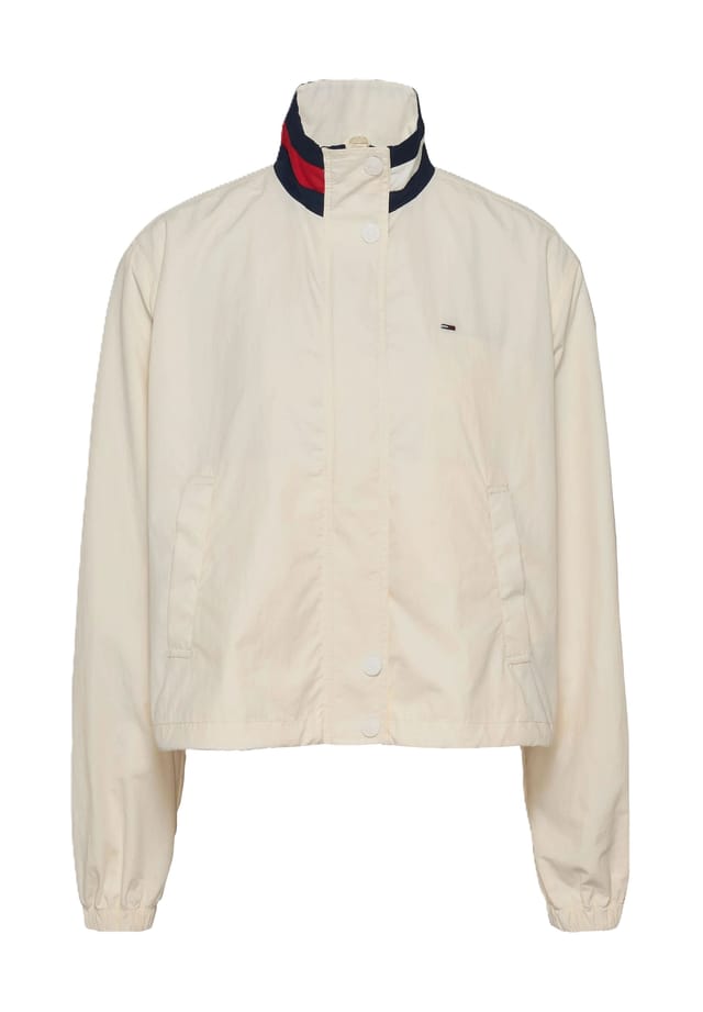 

Блузон с воротником-стойкой Tommy Jeans, белый
