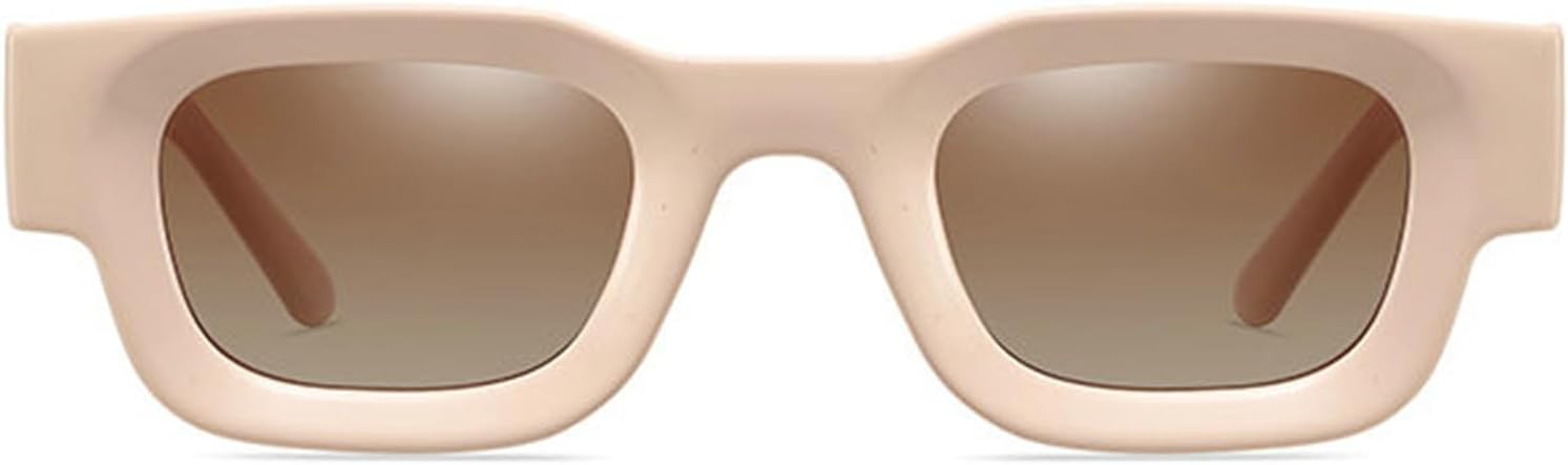 

Солнцезащитные очки Willochra Retro в маленькой оправе, квадратной формы, в стиле 90-х, для женщин и мужчин. Модные массивные прямоугольные солнцезащитные очки желтого цвета с защитой от УФ-излучения UV400, C5