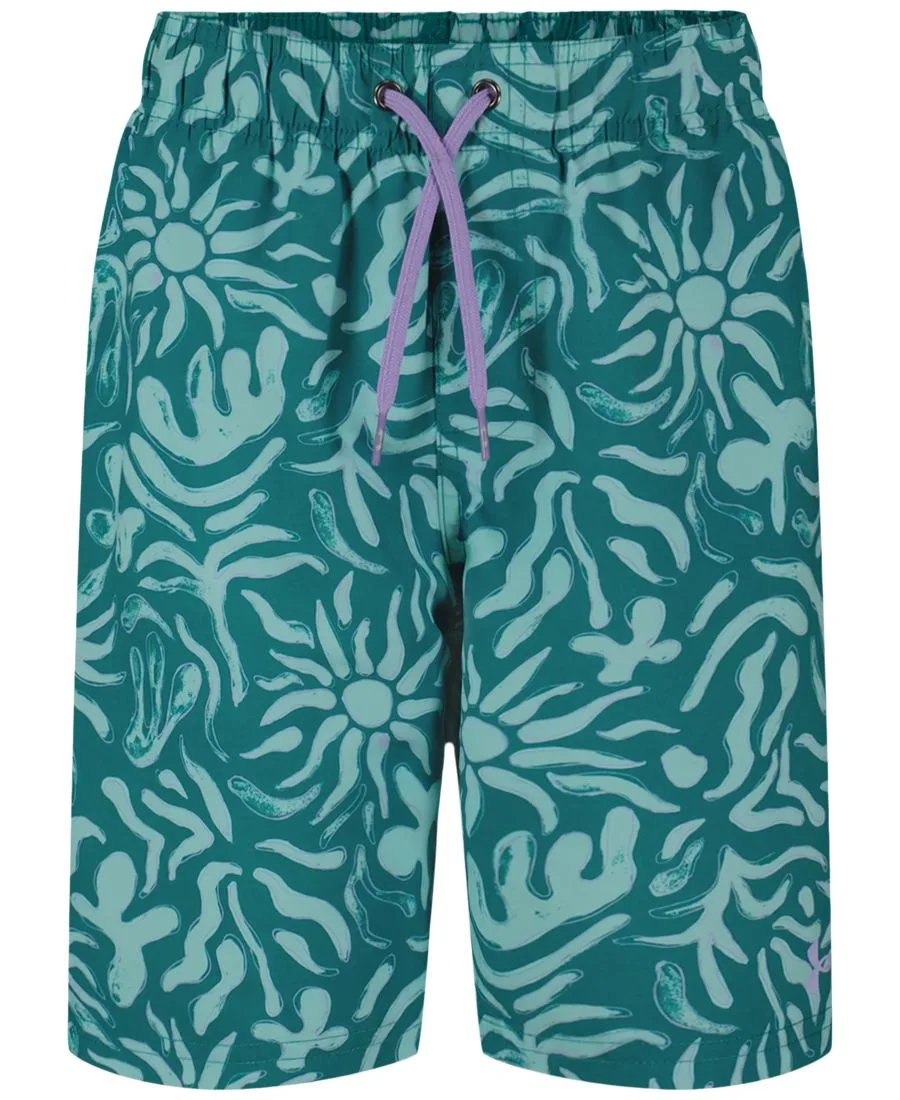 Спортивные волейбольные шорты для мальчиков 8-20 лет Under Armour, Coastal Teal