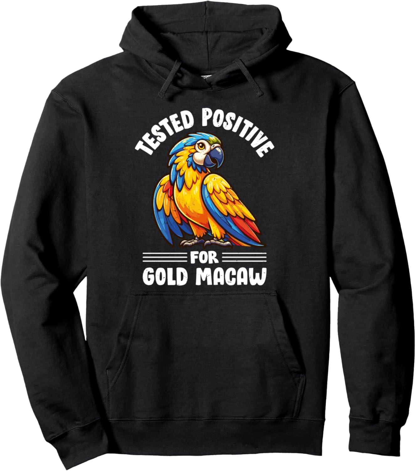 

Толстовка с изображением золотистого ара, черная, размер S Gold Macaw Parrot Ornithology Bird Lover, Черный, Толстовка с изображением золотистого ара, черная, размер S Gold Macaw Parrot Ornithology Bird Lover
