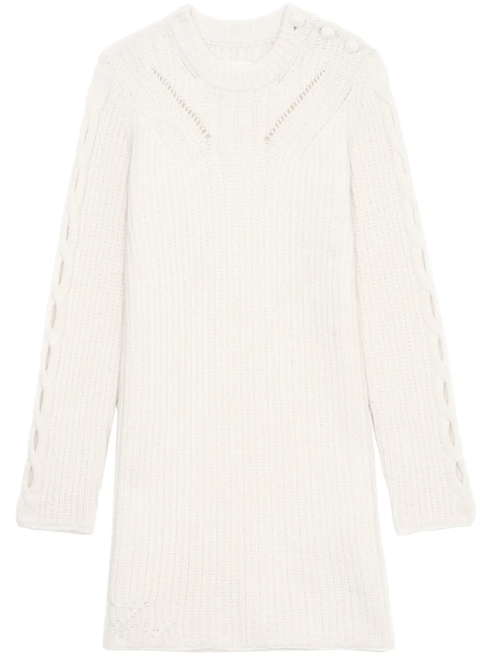 

Трикотажное платье мини Alky Zadig&Voltaire, белый