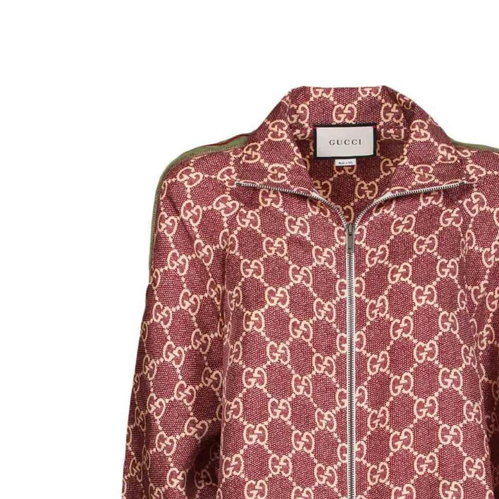 Куртка женская Gucci с узором, красный — фото 2