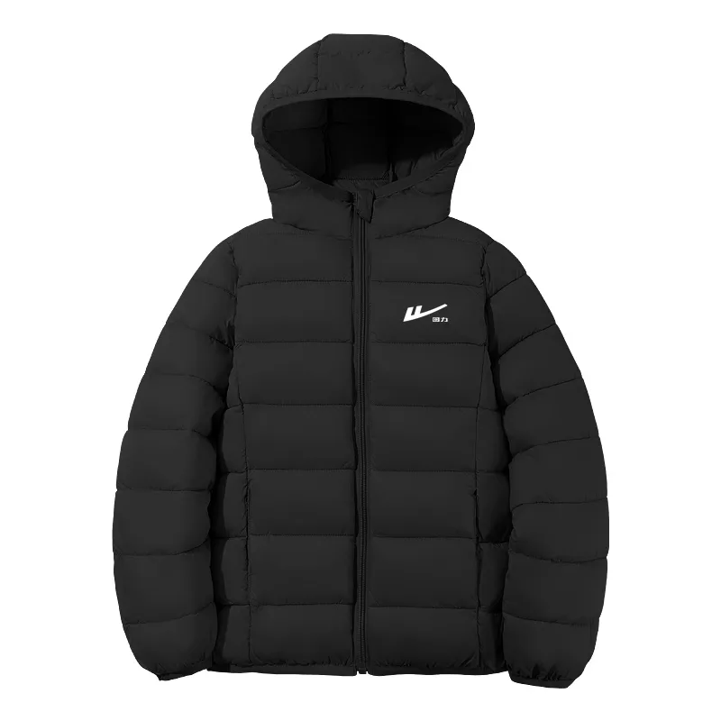 Детская утепленная куртка с капюшоном WARRIOR, Navy Blue/White Huili Small K — фото 4