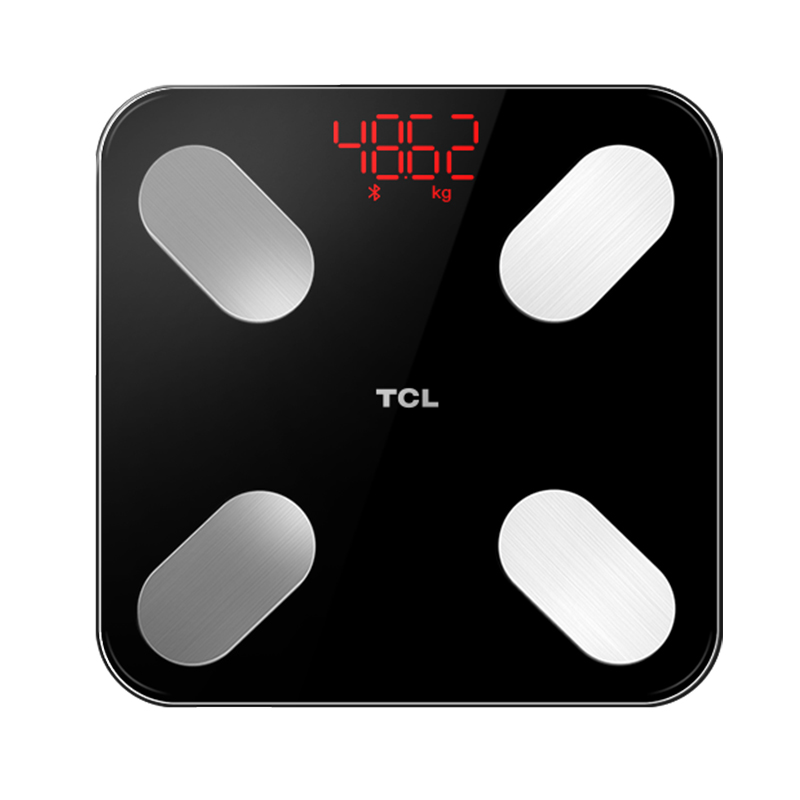 

Умные весы для определения состава тела с подключением к приложению через Health Scales Home Cell Phone Chain для точных измерений V2 S TCL, черный