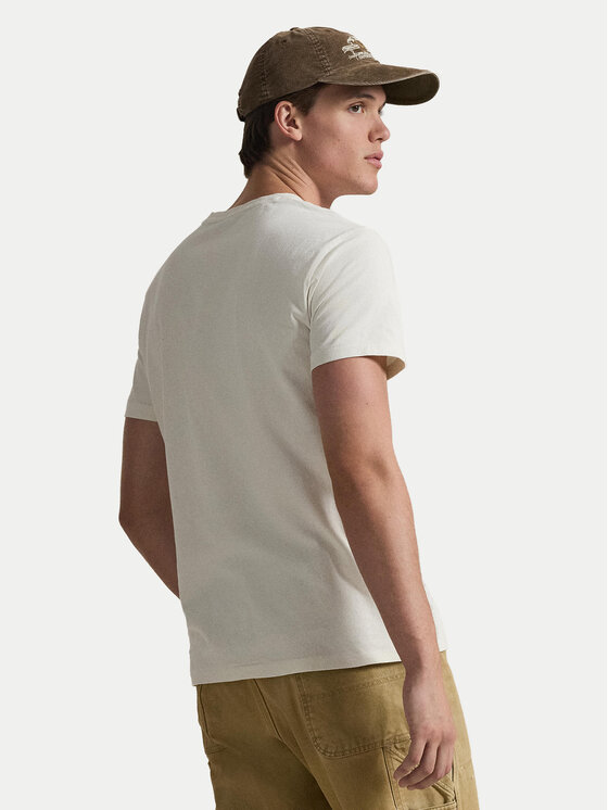 Футболка classic fit 710P04979001 Polo Ralph Lauren, белый — фото 3