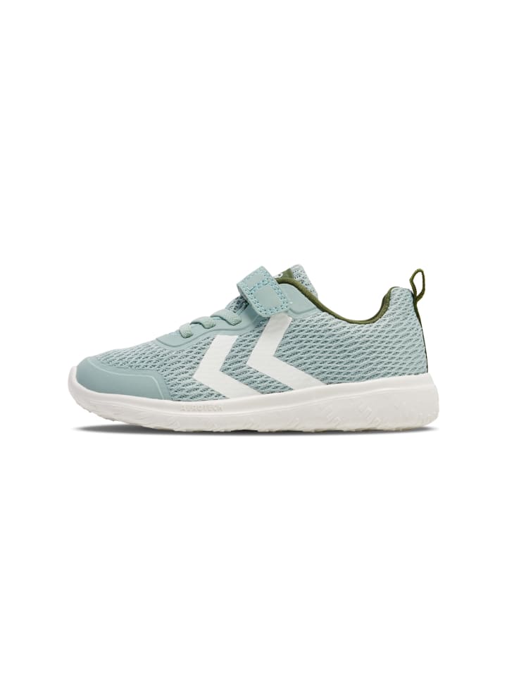 

Кроссовки на шнуровке Hummel, цвет olivine