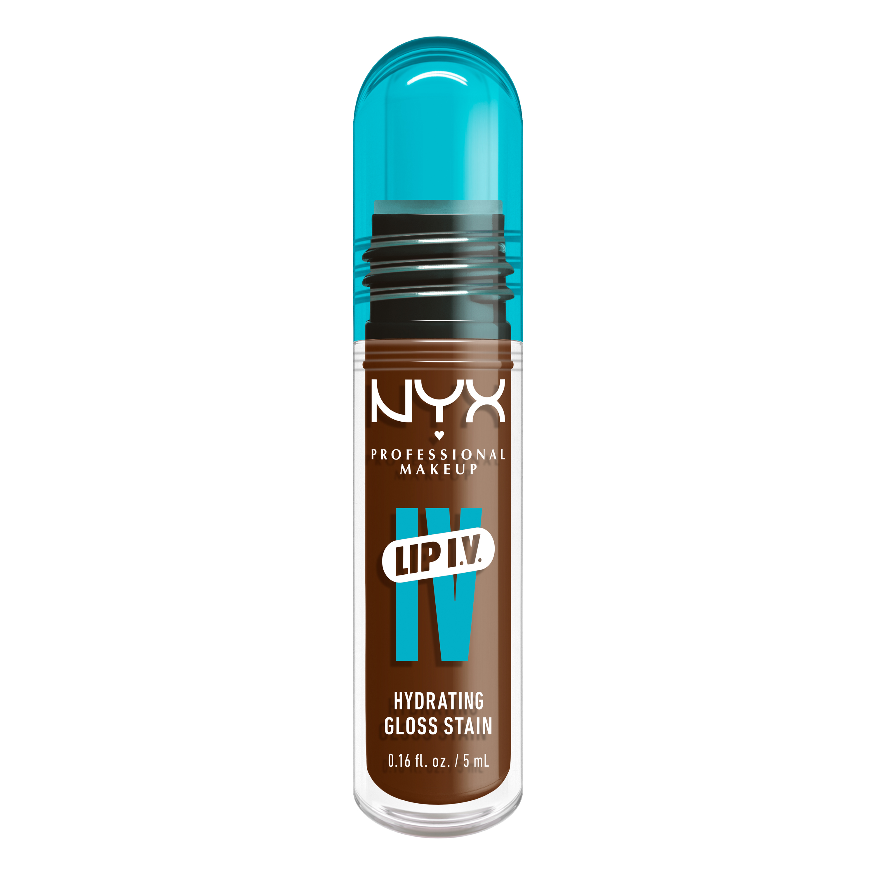 

Блеск для губ lip i v hydrating gloss stain Nyx Professional Makeup, цвет nr. 04 cocoa quench!, 5 мл