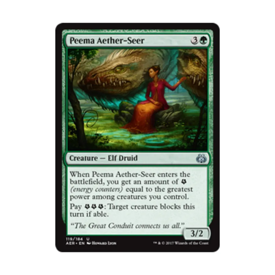 

CCG Пима Эфирвидящая (U), MTG - Aether Revolt