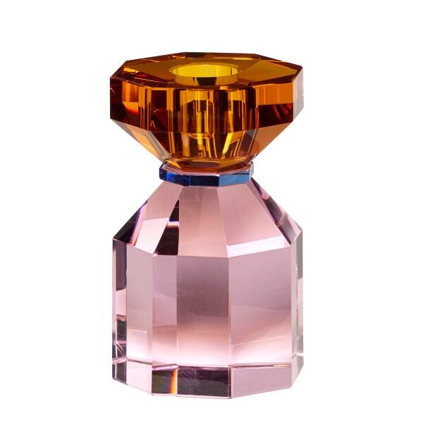

Подсвечник Hübsch Gem, оранжевый
