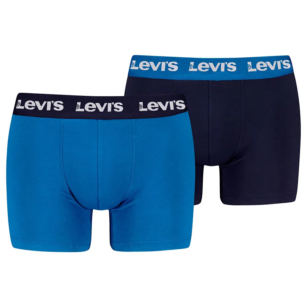 

Боксеры 2 шт Levi's Repeat Logo Brief boxers 2 units, синий