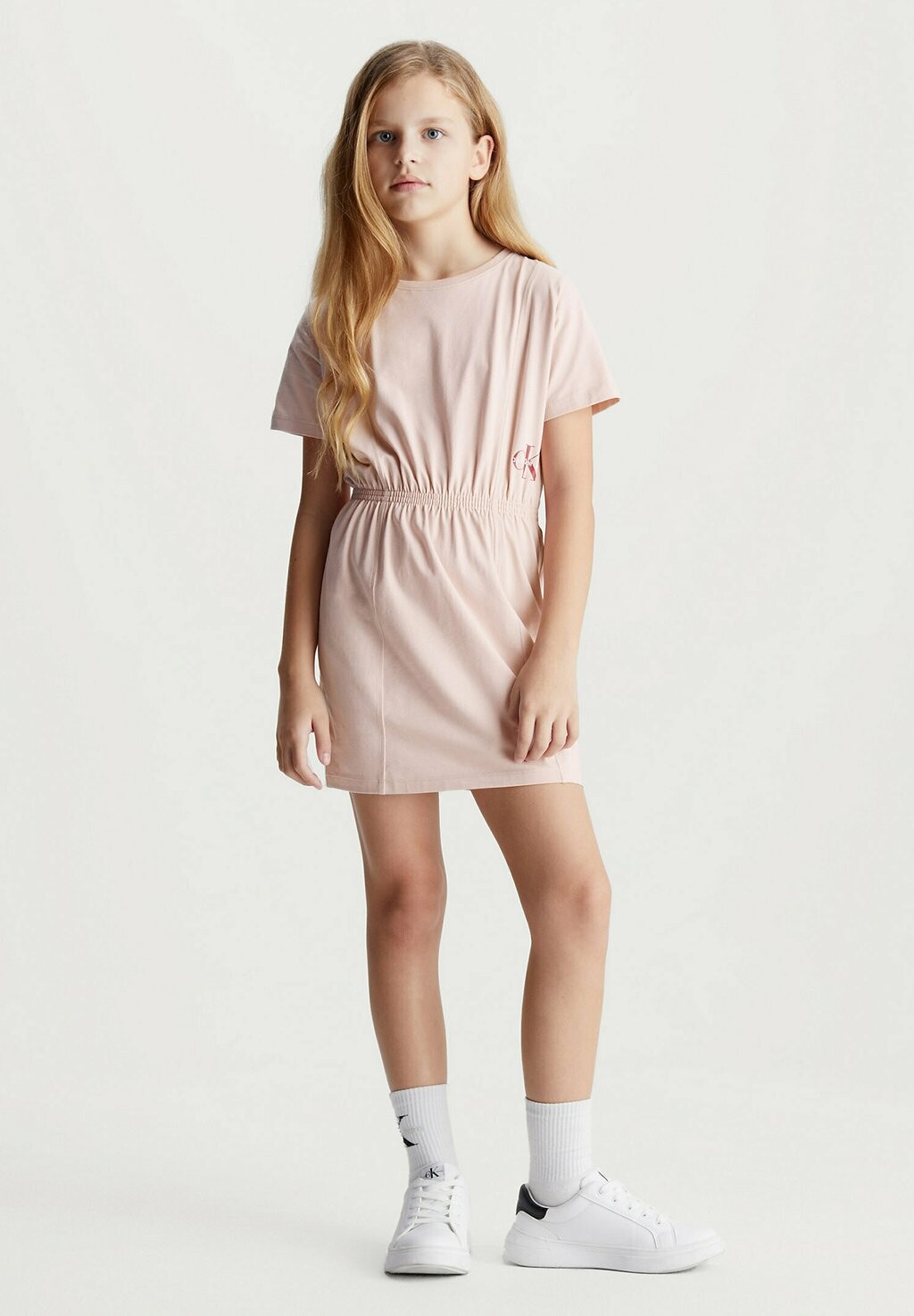 

Трикотажное платье Monogram Calvin Klein Jeans, цвет sepia rose