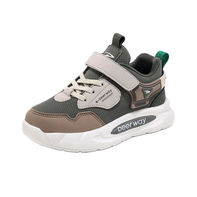 Детские кроссовки для бега DEERWAY Army Green — фото 3