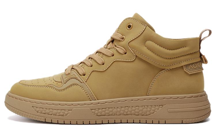 

AOKANG Высокие кроссовки для скейтбординга, мужские, желтые