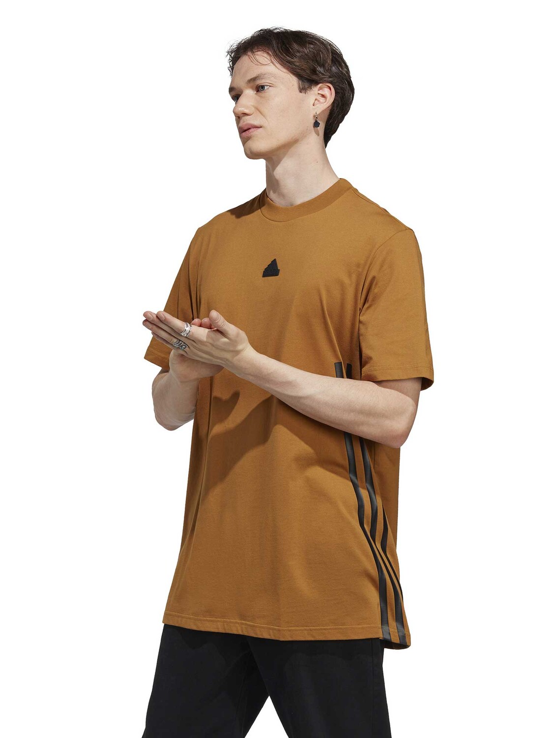 

Футболка Adidas Sportswear Future Icons 3-Stripes, коричневый