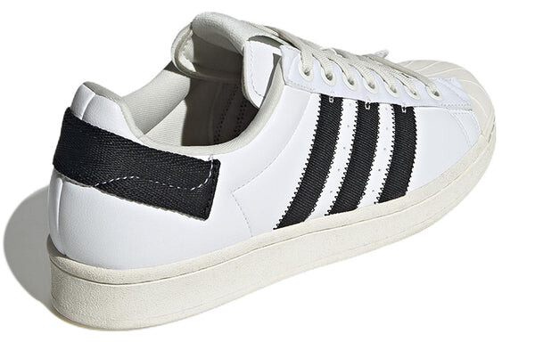 Кроссовки parley x superstar Adidas, белый — фото 4