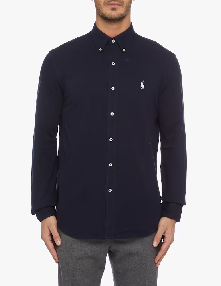 

Поло Камиша в полулёгком весе Polo Ralph Lauren, цвет Aviator Navy
