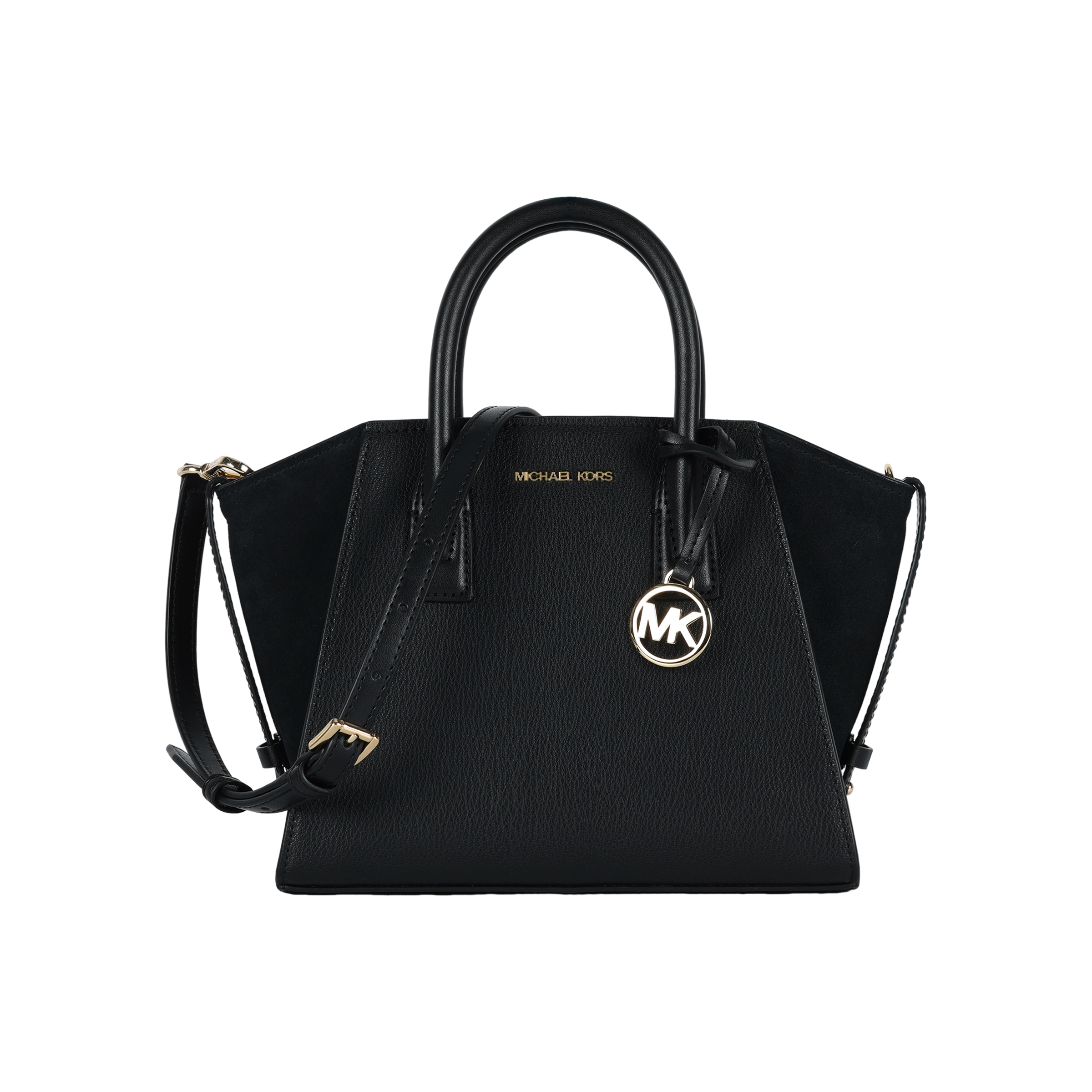 

MICHAEL KORS Сумка Avril из коровьей кожи, через плечо, маленькая женская, черного цвета