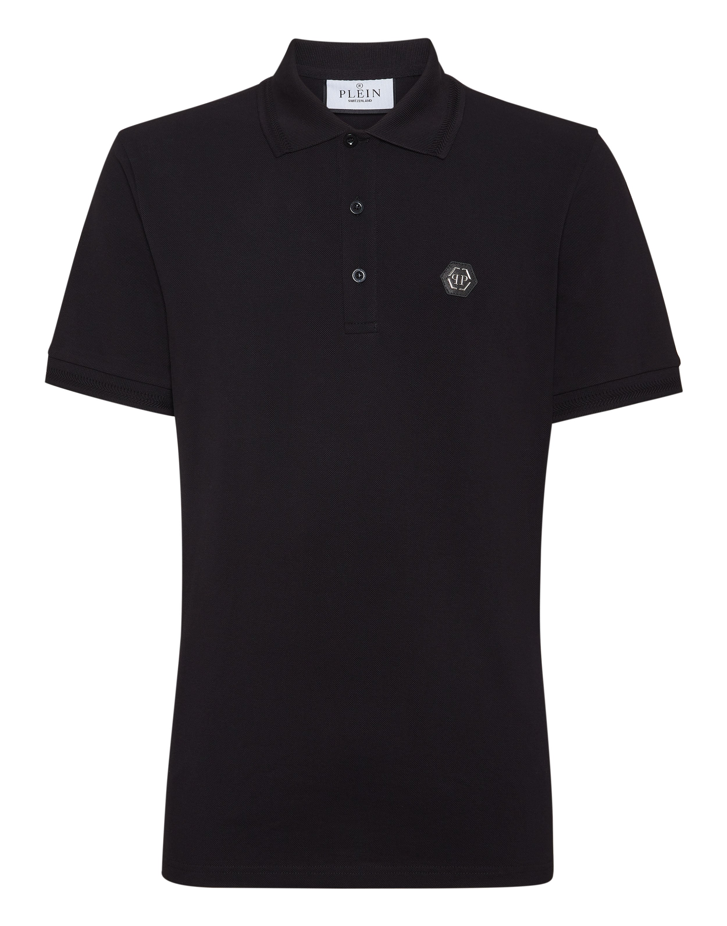 

Рубашка поло SS Stones Skull&Bones PHILIPP PLEIN, черный