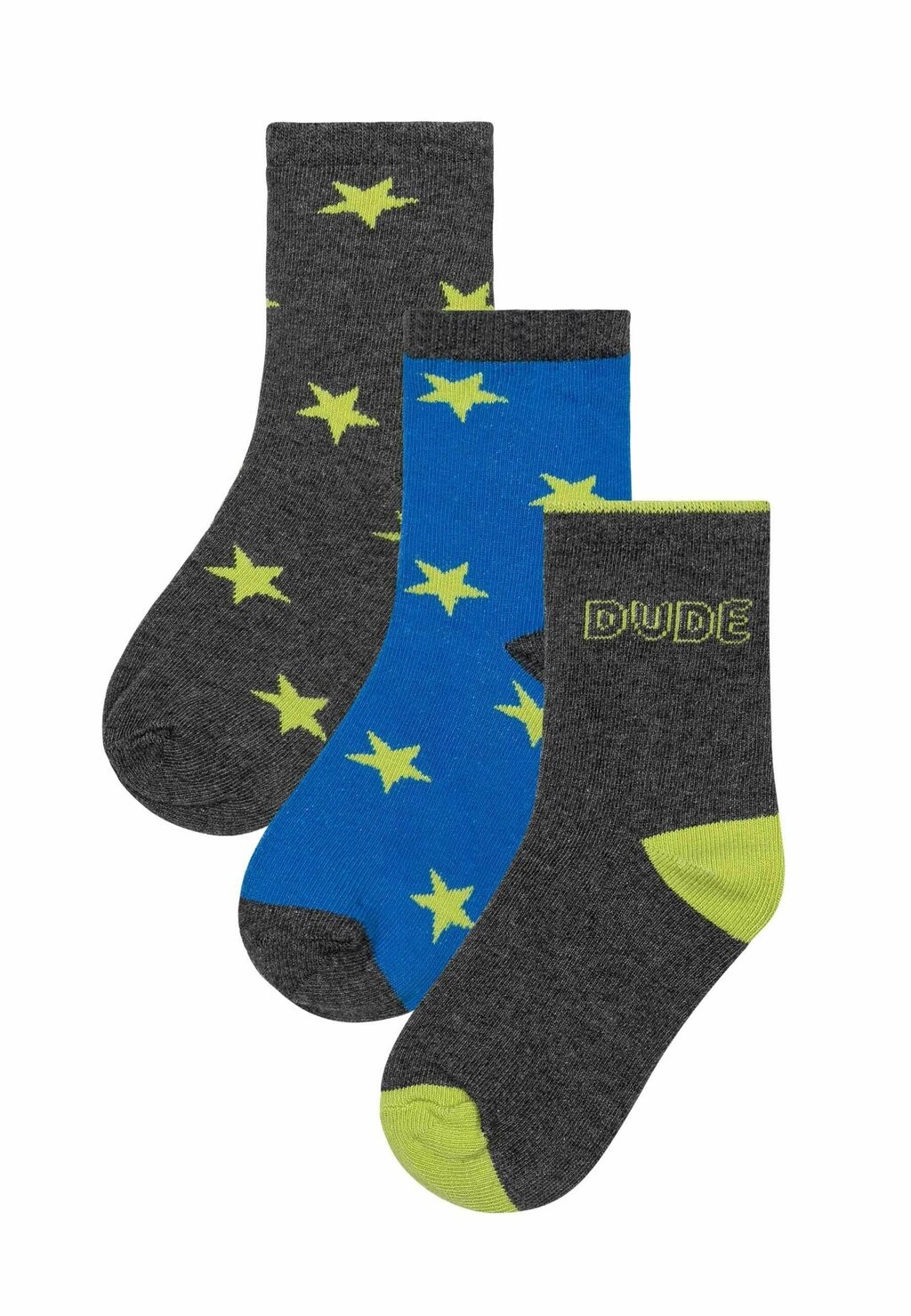 

Носки BRIGHT DINOSAUR THREE PACK MINOTI, цвет dark grey