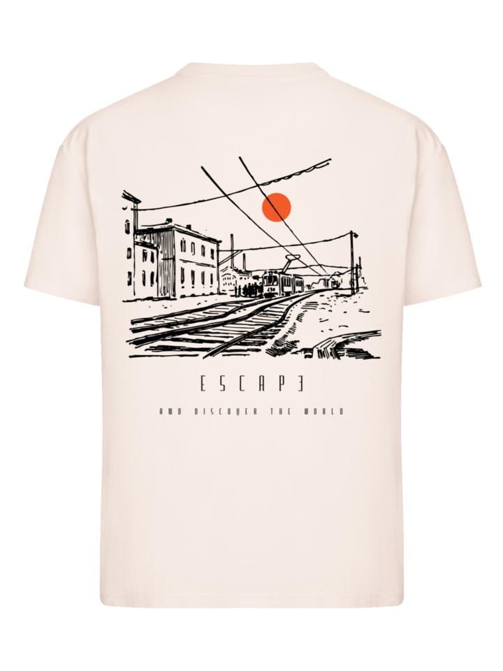 

Женская повседневная футболка Escape. Откройте для себя железнодорожную станцию World Town в розовом цвете. F4NT4STIC, Розовый, Женская повседневная футболка Escape. Откройте для себя железнодорожную станцию World Town в розовом цвете. F4NT4STIC