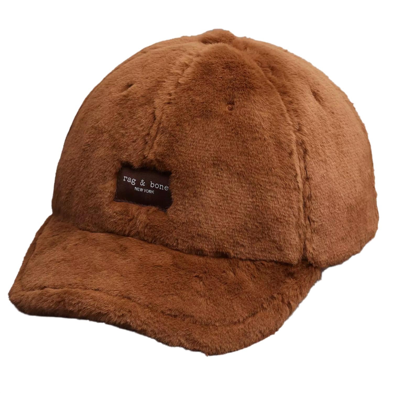 

Бейсболка из искусственного меха Addison в стиле Тедди rag & bone, цвет teddy