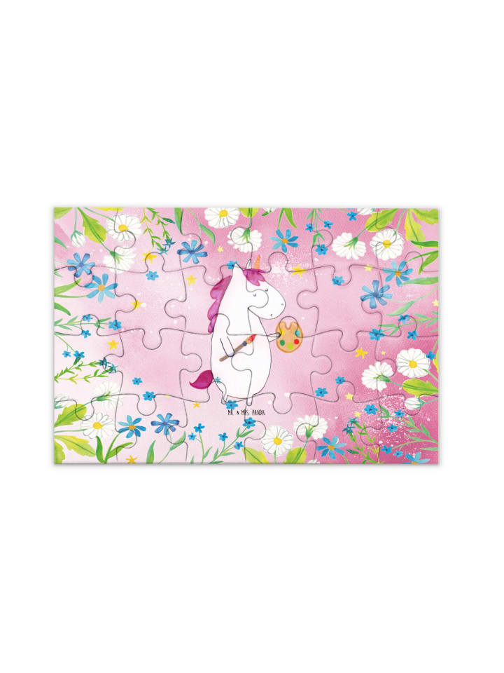 

Mr. & Mrs. Panda Художник-головоломка «Единорог», не говоря ни слова, в пастельно-красном цвете