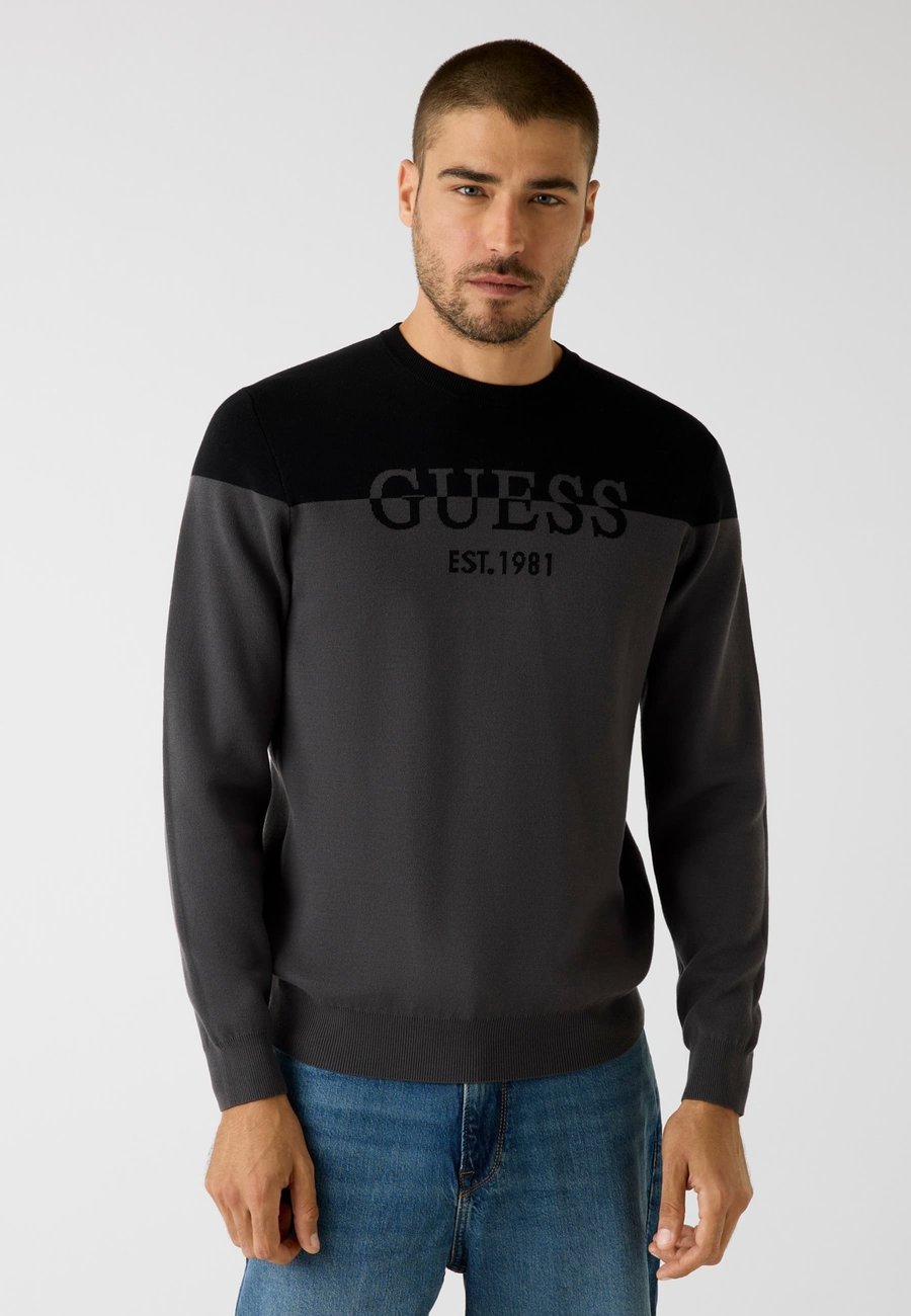 

Толстовка Guess MIT LOGO AUF DER VORDERSEITE, Dunkelgrau/Dark Grey