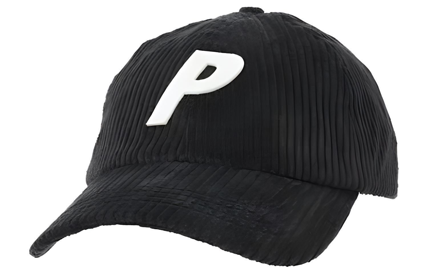 

PALACE Шестипанельная вельветовая кепка, Black