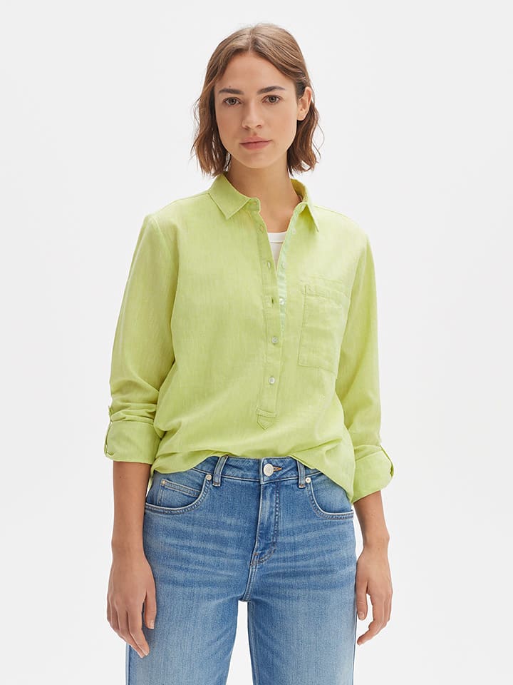 

Блуза OPUS Bluse, зеленый