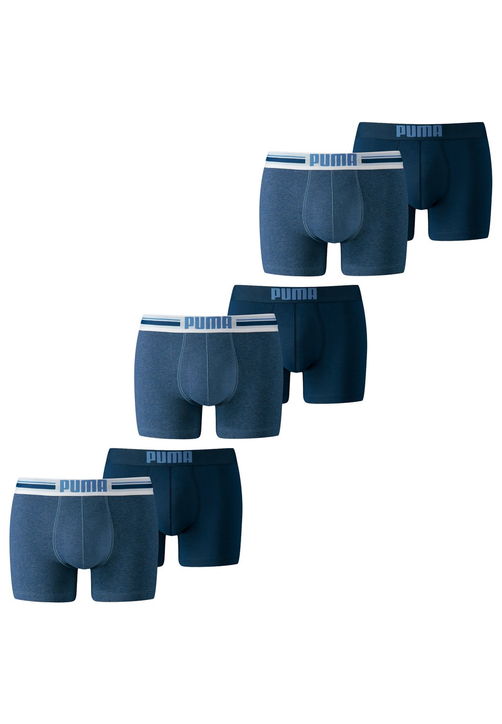 

Боксеры 6ER PACK Puma, синий деним