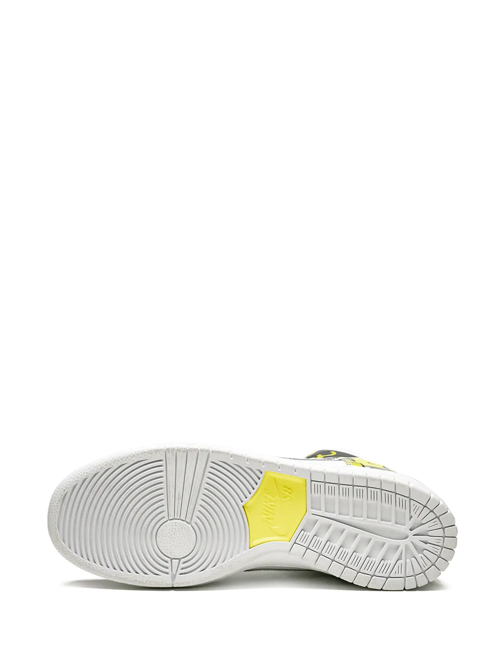 Кеды Dunk High PRM DLS SB Nike, белый — фото 4
