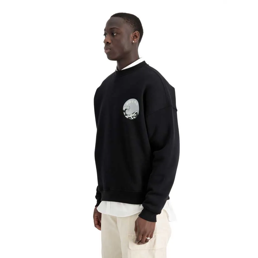 

Толстовка Alpha Industries Japan Wave Warrior, черный
