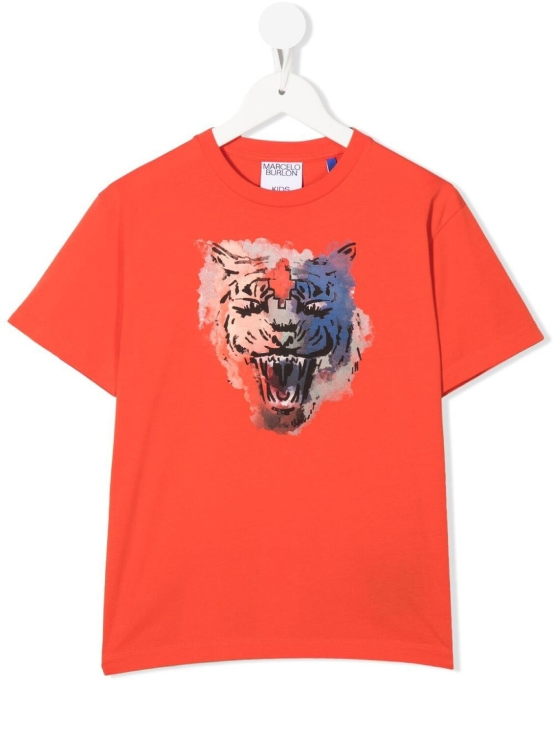 

Футболка с принтом Marcelo Burlon County Of Milan Kids, красный