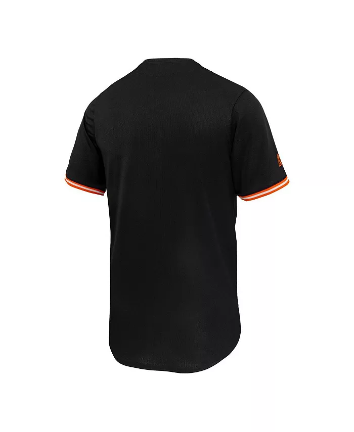 Мужская бейсбольная джерси Oklahoma State Cowboys Limited черного цвета Nike — фото 3
