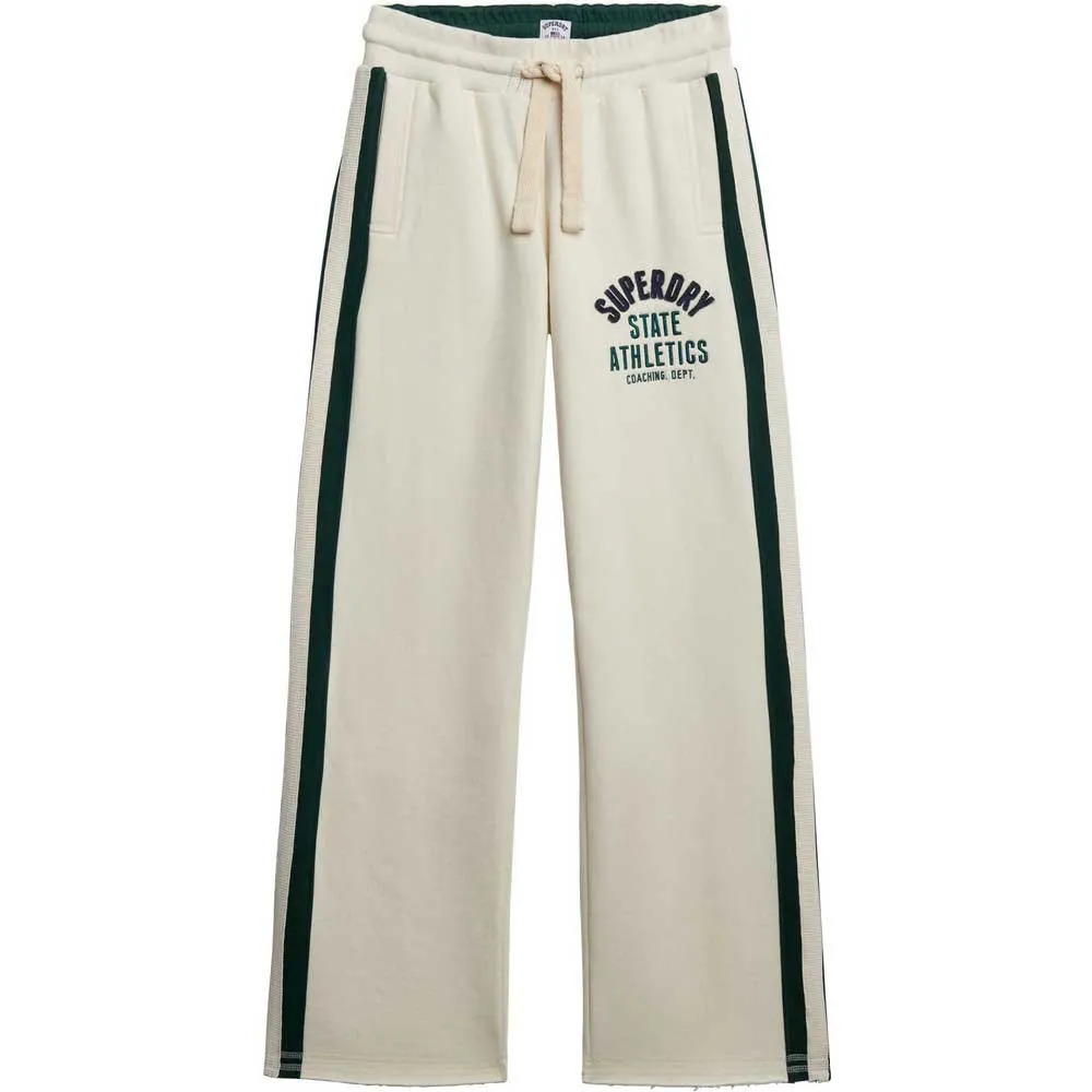 Спортивные штаны Superdry Athletic Essential для хоккея, бежевый — фото 3