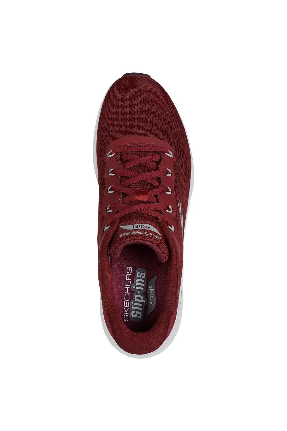 Кроссовки Skechers Arch Fit 2.0 Lestur, бордовый — фото 3