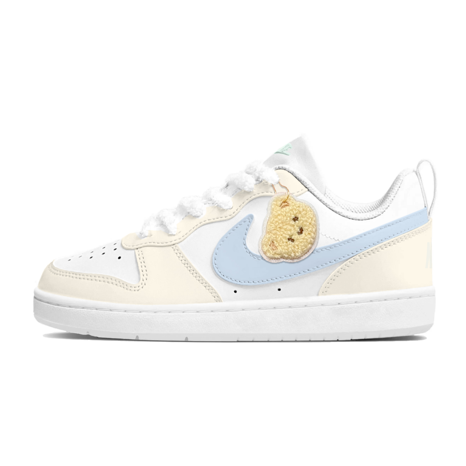 

Nike Кроссовки для скейтбординга Court Borough Bear Cake Custard Blue Unisex
