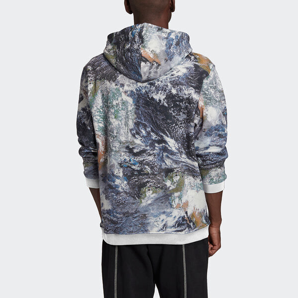 Толстовка originals d grp hoody earth printing sports Adidas, мультиколор — фото 4
